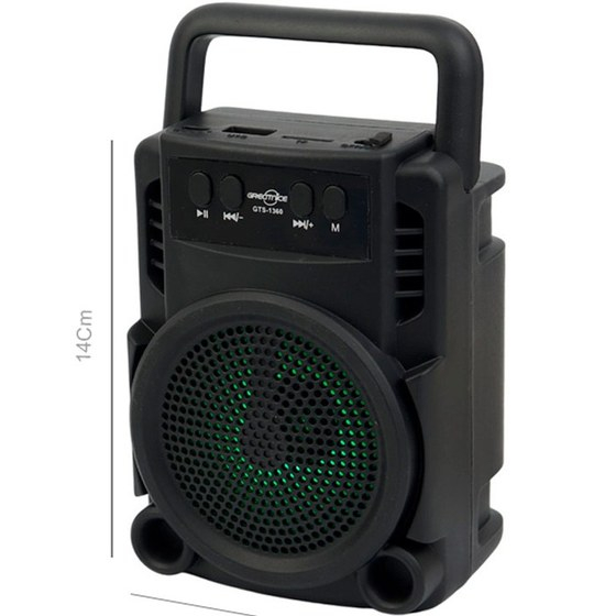 اسپیکر قابل حمل گریت نایس مدل GTS-1360 بیس دار ا Great Nice portable speaker model GTS-1360